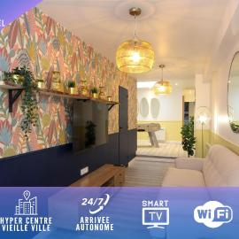 Au Nouveau Boulonnais - 4 appartements charmants pour couples, familles et groupe d'amis, vieille ville et centre ville de Boulogne sur Mer, hotel in Boulogne-sur-Mer