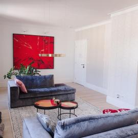 LUXUS 5 Zi-Wohnung + Balkon in TOP-Lage FFM+KLIMA
