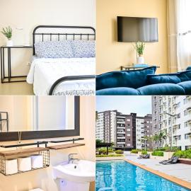 Avida Towers Atria 1 BR with Balcony by CM Homes, hotel in Iloilo City