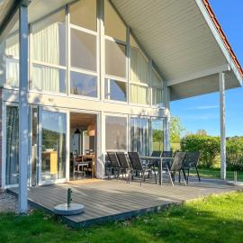 Ferienhaus Wiesengeflüster E5 - gruppenfreundlich in Randlage mit Fasssauna