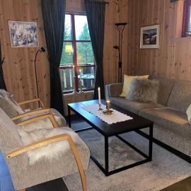 Adventurous cabin cozy on Sjusjøen with sauna!, hotel u gradu Sjusjøen