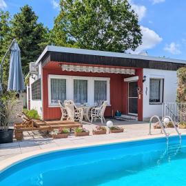 Idyllisches klimatisiertes Ferienhaus mit Pool,Blick und großem Grundstück, hotel u gradu Radebojl