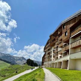 Samoens 1600, ski au pied