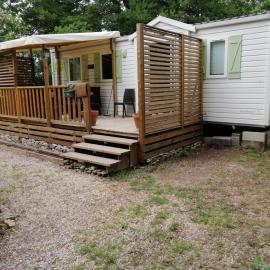 mobil home chez ANIK & ALAIN