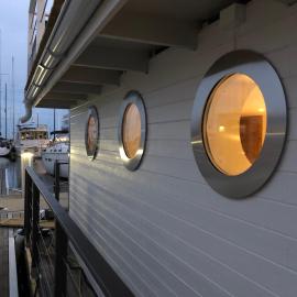 House boat in Karlskrona city center, hotel Karlskronában