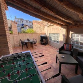 15min de Alquezar I Casa Felix Amplio Apt 2Hab, Gran Terraza & BBQ, Abiego