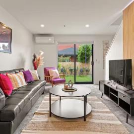 Lively and Charming Townhouse, hotell i Auckland