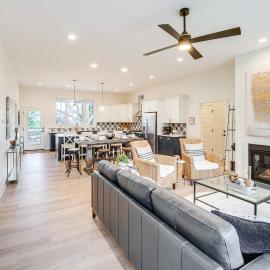 Walk to Lake Erie: Sleek Retreat w/ Screened Patio, Hotel in Madison