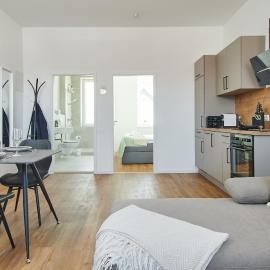 HomeME Bad Oeynhausen City Netflix, Parkplatz, Küche, zentral, hotel i Bad Oeynhausen