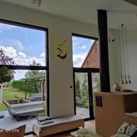 Luxury eco home with large garden and lots of light, hotelli kohteessa Sas van Gent