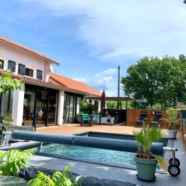 Maison de campagne au calme avec piscine