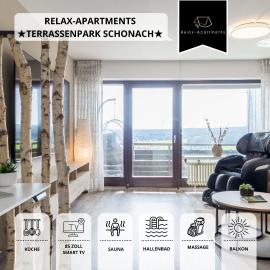 Relax-Apartments - Indoor-Pool - Sauna - Küche - kostenlos Parken - Balkon - teilweise Massagesessel - 85 Zoll Smart-TV, hotel en Schonach