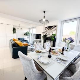 Luxury Nest 10 Guests Free Parking Middlesbrough, hotell sihtkohas South Bank