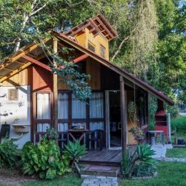 Chalé cabana da mata, hotel in Bombinhas