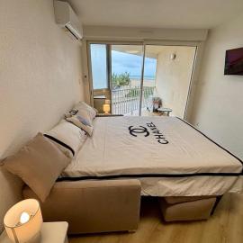 Grand studio vue mer