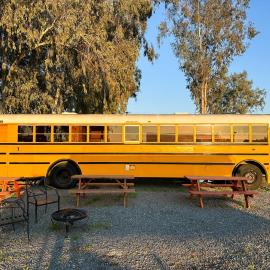 The Magic Skoolie: gateway to the Sequoias