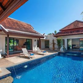 Tropical Living at 3BR Pool Villa Bianca, Baan Bua Luxury Estate, Nai Harn Beach