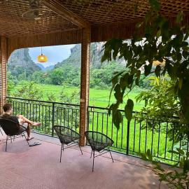 Tam Coc Min House, хотел в Vũ Lâm