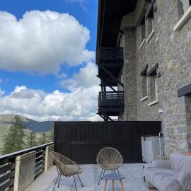 Studio cosy et sa terrasse: Beuil şehrinde bir otel