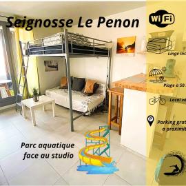 Studio 212 lumineux à deux pas de l'océan