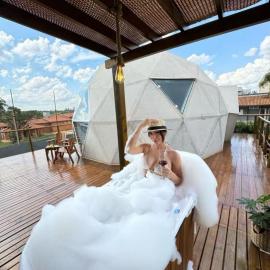 Cabana Aurora Limeira - Domo Geodésico urbano, hotel v destinácii Limeira