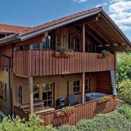 Ferienwohnungen Holzferienhäuser Leithenwald, hotell i Zwiesel