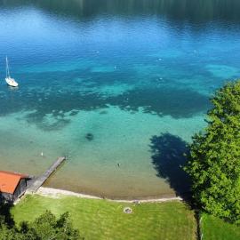 Sunset am Attersee