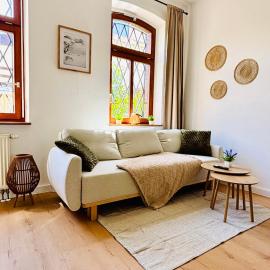 Stilvolles Boho Studio-Birgit S-Bahn-Wifi-Garten, hotel u gradu Erfurt