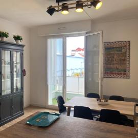 L'Echappée Quennoise, Appartement à 200m de la mer、カン・プラージュのホテル