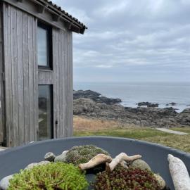 Sjønær hytte i Egersund, hotel in Egersund