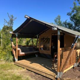 Een luxe safari tent, Hotel in Rijsenhout