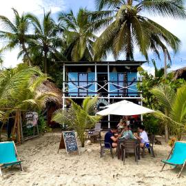 Hostal Paraíso & Vibra Restobar, хотел в Guachaca