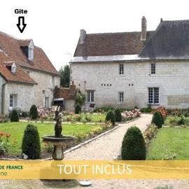 Gîte de charme XVIIe siècle avec jardin clos, balnéo, terrasse panoramique et WIFI près du Château de Villandry - FR-1-381-471