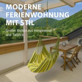 Traumhafte Wohnung mit Balkon & Flussblick in Neckarsteinach, 15km Heidelberg，內卡爾施泰納赫的飯店