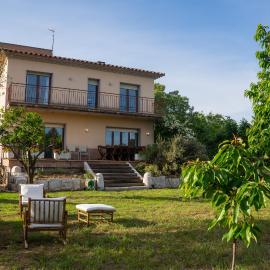 L'Ametller, casa Empordà, Costa Brava, garden, barbacoa, volley