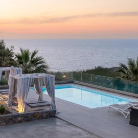 Villa La mer de Crete - private pool & sew view