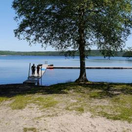 Bright comfortable guest suite close to both swimming, nature and city