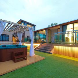 Phu Plearn Ta Pool Villas Khaoyai, hotel in Ban Bung Toei