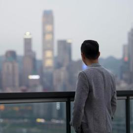 珠江国际江景酒店北滨路洪崖洞夜景店 Skyline Curated Hotel, hotel v mestu Chongqing