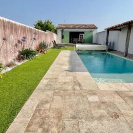 Villa avec Piscine chauffée, a 5mn de la plage