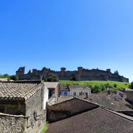 Le Panorama de la Cité médiévale-clim -4pers, hotel in Carcassonne