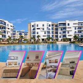 Appartement luxueux - Piscines, Plage 300m, Résidence fermée, hotel in Martil