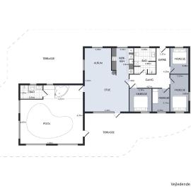 Nice Home In Ebeltoft With 4 Bedrooms, Swimming Pool And Wifi