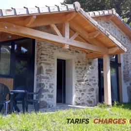 Gîte lumineux avec terrasse et animaux acceptés
