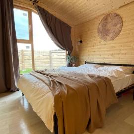 Экохаус Бурабай 1, hotel a Borovoye