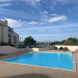 Appartement quartier des Minimes avec piscine, parking, en bordure du port à La Rochelle
