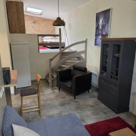 Viesnīca Charmantes Studio Ferienhaus mit Garten & Netflix Nähe Spreewald pilsētā Heinersbrück