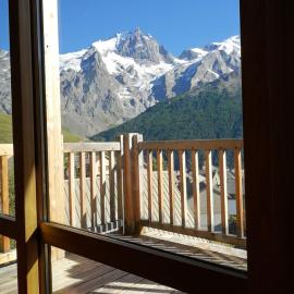 cottage with view of La Grave La Meije