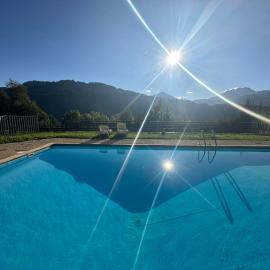 charmant studio à Morzine avec piscine privé