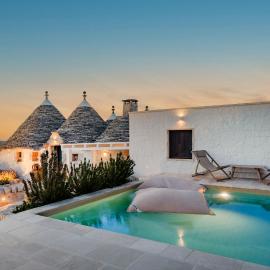 Trullo Perla Greta - Luxury Country Villa & private heated pool